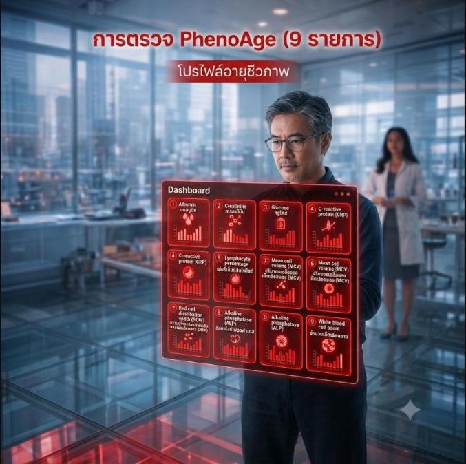 PhenoAge - การวัดอายุชีวภาพ (Biological Age) ที่ทุกคนเข้าถึงได้