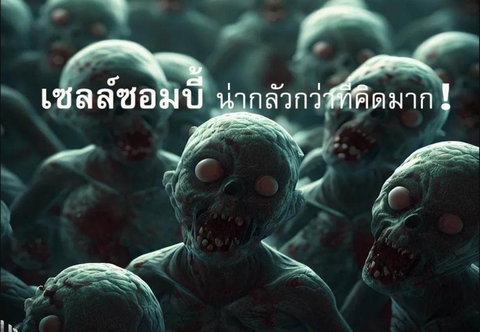 เซลล์ซอมบี้ น่ากลัวกว่าที่คิดมาก!